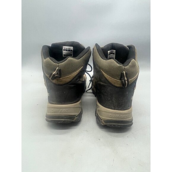 HI-TEC boots size 13 brown black leather lace up padding at ankle Step READ - Picture 6 of 9